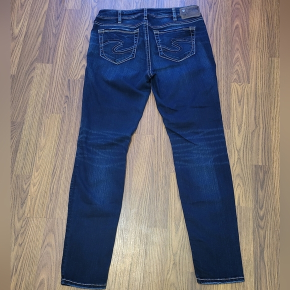 Women’s Silver Jeans Co. Suki High-Waist Super Skinny W30 L29 Stretch Denim A8 - Picture 7 of 11